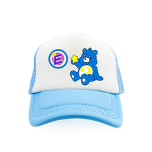 Load image into Gallery viewer, *SAMPLE* Blue Eco-bear Trucker Hat Baby Blue