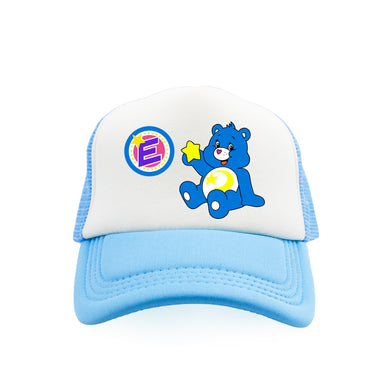 *SAMPLE* Blue Eco-bear Trucker Hat Baby Blue