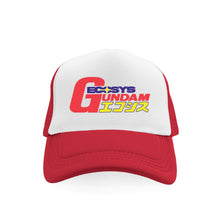 Load image into Gallery viewer, *SAMPLE* Gundam Trucker Hat Red