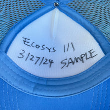 Load image into Gallery viewer, * 1/1 SAMPLE* Trucker Hat Baby Blue