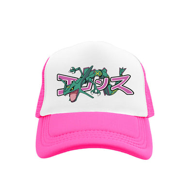 *SAMPLE* Rayquaza Trucker Hat Pink