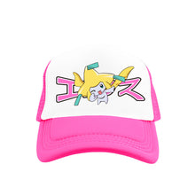 Load image into Gallery viewer, *SAMPLE* Jirachi Trucker Hat Pink