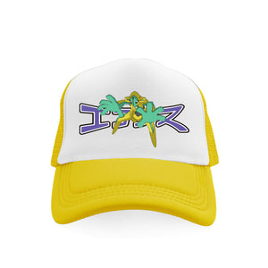*SAMPLE* Shiny Deoxys Trucker Hat Yellow