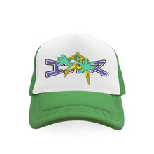Load image into Gallery viewer, *SAMPLE* Shiny Deoxys Trucker Hat Green
