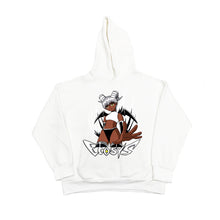 Load image into Gallery viewer, Demon Gril Hoodie Cream White