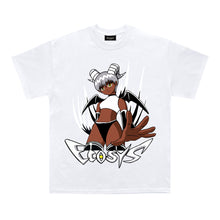 Load image into Gallery viewer, Demon Girl Tee White