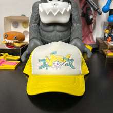 Load image into Gallery viewer, *SAMPLE* Jirachi Trucker Hat Yellow