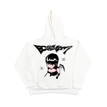 Load image into Gallery viewer, Vamprie Gril Hoodie Cream White