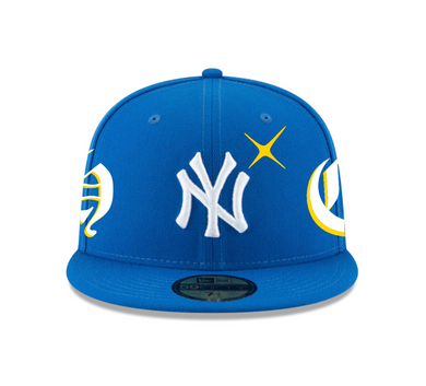 Ecosys Earth Blue Fitted Hat