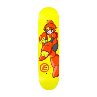 Space Boy Skate Deck Yellow