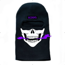 Load image into Gallery viewer, Skull Ski Mask (Purple Smoke)