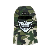 Load image into Gallery viewer, Camo Skull Ski Mask