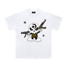 Load image into Gallery viewer, Skull Shooter Tee White