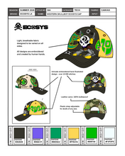 Load image into Gallery viewer, Ecosys Skull Agent Snapback Cap